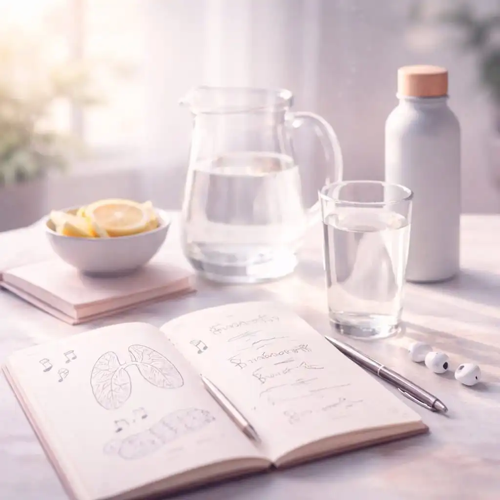 Motivbild für das Stimmtraining für Stimmgesundheit mit Marina Herzmayer.